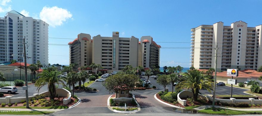 Summerhouse Condo is one of the areas most respected family condo complexes. THIS UNIT HAS A BRAND NEW AIR CONDITIONER AND 1-YR. OLD HOT WATER HEATER.  This nice 2-Bedroom, 2-Bath condo overlooks the two pools right out across the beach and views of the Gulf of Mexico.  This unit is fully furnished and rental ready.  All rooms in the unit have nice  ocean views except the guest bedroom.  This comfortable unit has nice furnishings, accent pieces, and comfortable furniture   All the floors in this unit are tile, including the balcony..  This makes cleaning a snap..  Summerhouse is located on Thomas Dr. which is close to all the area fishing, diving, and sightseeing fleets, St. Andrews State Park, some of the areas best restaurants, along with grocery stores, and light retail.  Make November 11, 2021  The painters have just finished painting the unit and the owner has brought in new bedspreads, accent pillows, and new dining set.  Summerhouse, "YOUR SUMMERHOUSE" and start making beautiful memories.