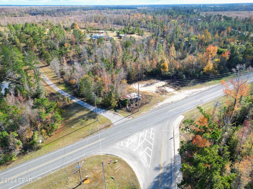 Prime commercial lot located at the intersection of State Road 71 and Chipola Road in Blountstown, FL. This 1-acre property is perfectly positioned less than half a mile from the new Calhoun Liberty Hospital and sits within the city limits, offering excellent visibility and accessibility for your business needs.