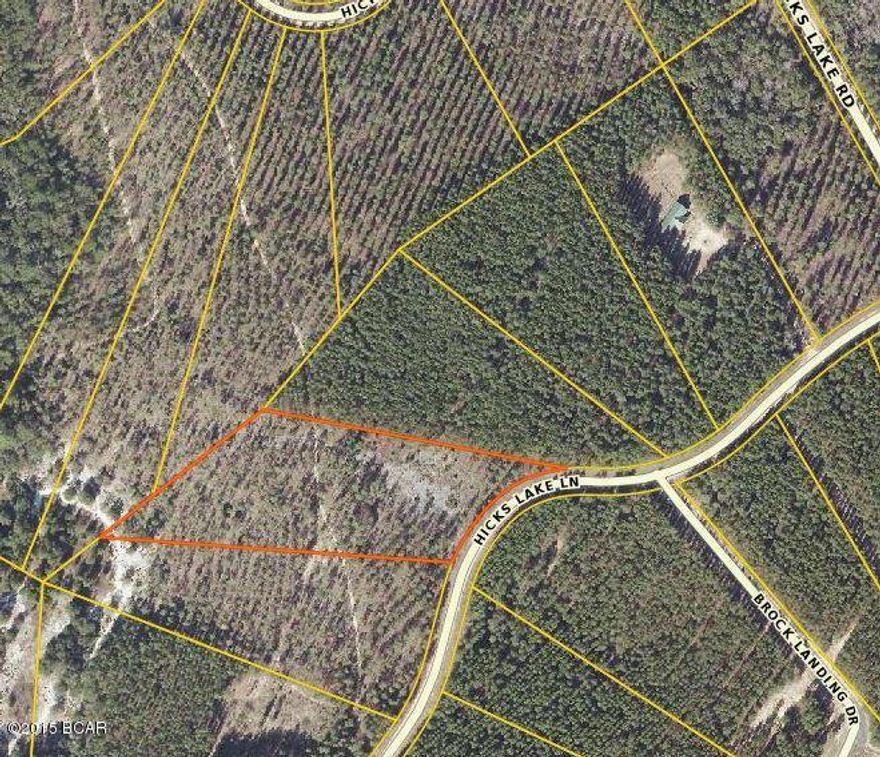 GREAT BUILDING LOT CLOSE TO BOAT RAMP AT HICKS LAKE.  PLEASE VERIFY ALL INFORMATION AND MEASUREMENTS.