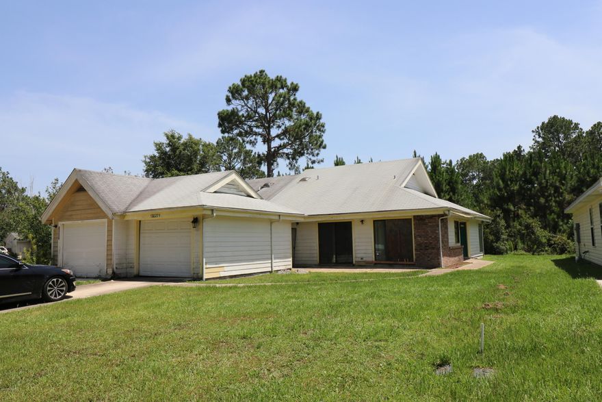 Lots of Potential on this Sandy Creek Ranch and Country Club home! This home offers you the ability to make it yours either to live in or as a rental property! Home features a split floor plan with open dining and kitchen, two full baths, laundry area, storage and garage! Just 15 miles to Tyndall Parkway, which will be shorter once the bridge is complete on Hwy 2297, then onto anywhere in the Panama City area, Tyndall AFB, shopping, doctors, hospitals, entertainment, all kinds of water sports and the Sandy White Beaches of Panama City Beach or Mexico Beach!! Call your favorite Realtor and schedule your private showing! Thank you for considering this home. All measurements and information should be verified if important.