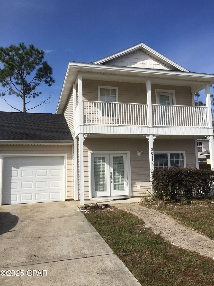 Welcome to this charming 2-story home located in a peaceful neighborhood. This lovely house features 3 bedrooms and 2.5 bathrooms, perfect for comfortable living. Enjoy the convenience of ceiling fans, a kitchen with a breakfast bar for casual dining, and a back patio for outdoor relaxation. With a 1-car garage/utility room, laundry room, covered front patio, and balcony, this home offers plenty of space for your everyday needs. Don't miss out on the opportunity to make this cozy house your new home sweet home!

*1/2 Off Security Deposit for Active-Duty Military!*

*Lawncare Included!*

*ALL pets are subject to owner approval & non-refundable fees; Cats & Small Dogs <25lb*

*Owner will consider Section 8.*