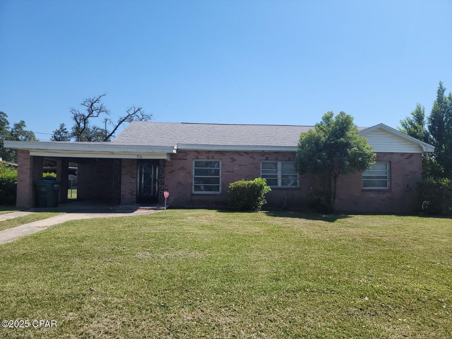 This is a beautiful updated 3 bedroom, 2 bath home with a bonus room that can be utilized as family room or home office. Plank flooring throughout this home. Has a eat-in kitchen and comes equipped with refrigerator, dishwasher, and range.  Plus formal dining area. All the bedrooms have new ceiling fans, and a new AC system was recently installed. Spacious fenced backyard for outdoor living and entertaining.  This home is convenient to Tyndall AFB, shopping, schools, restaurants, and much more! Pets are subject to approval  by owner. Call to schedule a tour.