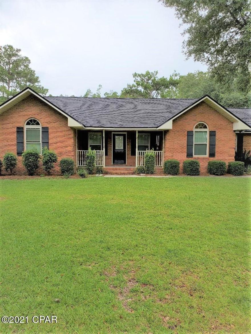 STOP! This home has something for everyone...pool, fireplace, boat or utv storage, split floorplan, walk-in closet, paved driveway, covered parking, stainless steel appliances, over 2 acres, walk in closet, granite and marble counter tops, newer roof, newer AC too! Bring the kids or fur babies and come live in your own personal heaven. Home is being offered fully furnished!! Measurements are approximate, verify if important.