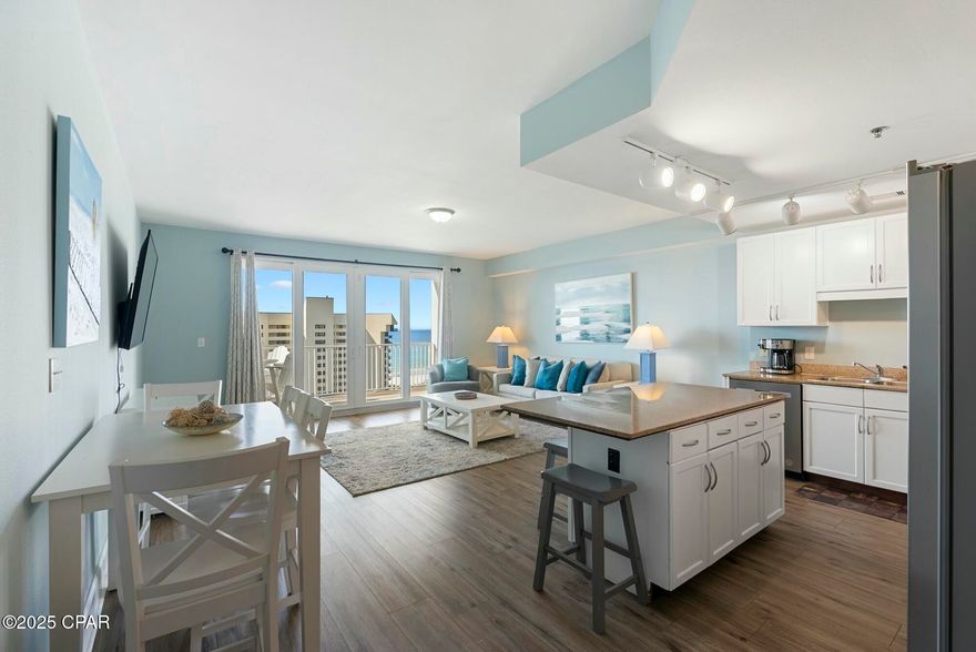 Welcome to 9860 Thomas Drive, Unit 913, a prime opportunity to own a stunning one-bedroom, two-bathroom condominium in the heart of Panama City Beach, FL. This property is located within the prestigious Laketown Wharf community, offering a wealth of amenities and unparalleled Gulf views.

This unit features a modern layout with new appliances, ensuring a seamless living experience. The spacious bedroom and two well-appointed bathrooms provide comfort and convenience, making it an ideal choice for both personal use and as a turn-key vacation rental.

Laketown Wharf is renowned for its extensive amenities, including five pools, two hot tubs, a zero-entry pool, an island pool, and a kiddie pool, catering to all age groups. The fitness center is well-equipped, allowing residents to maintain an active lifestyle. In the evenings, enjoy the nightly fountain show, a unique feature that adds to the charm of this community.

The location is exceptional, with private beach access just a short walk away. Additionally, the property is within walking distance to a variety of restaurants, offering diverse dining options. The proximity to local attractions and the vibrant atmosphere of Panama City Beach make this an attractive investment.

This condominium is a rare find, combining luxury, convenience, and an array of amenities. Whether you are looking for a permanent residence, a vacation home, or an investment property, 9860 Thomas Drive, Unit 913, presents an excellent opportunity. 

For more information or to schedule a viewing, please contact us today.