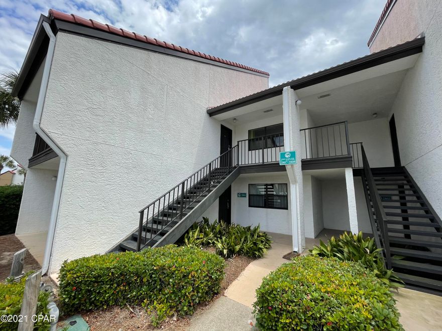 Newly remodeled second floor 3-bedroom Villa at Edgewater Beach Resort.