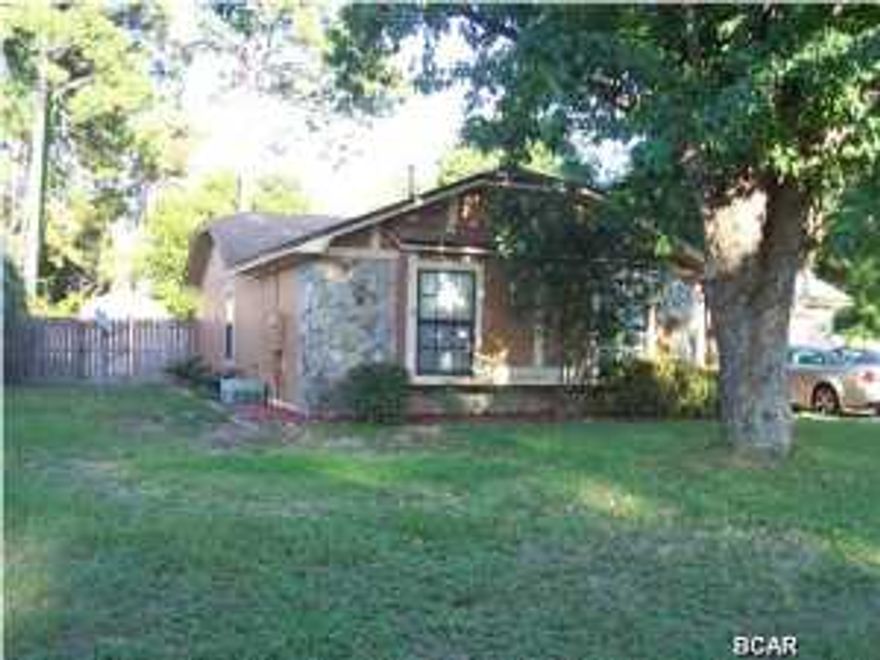 Lovely home in Treasure Palms with a screen-enclosed pool! Price to Sell! You're close to the beach, schools, Navy Base, shopping and so many of the wonderful amenities Panama City Beach has to offer. The home has no wasted space and the floor plan. Some of the interior highlights include skylights in both baths, window seats in two bedrooms, a fireplace, tray ceiling in the dining area and a two car garage. Within the privacy fenced backyard, not only will you find a fantastic enclosed in-ground pool, there is a big back deck and a storage building perfect for housing your lawn tools and/or using as a workshop. Another plus, the roof is less than 3 years old. This is a move-in ready home and you'll love the Treasure Palms community and all that it has to offer! All info is approx