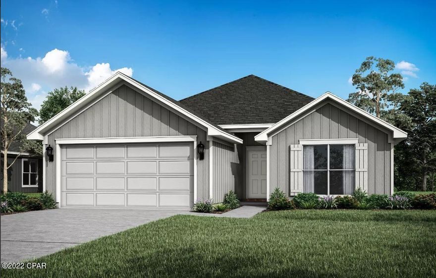 Additional Incentive Money towards closing Costs/ Rate buy down with our preferred lender contact us for more details. 4 Bedrooms, 3 Baths, this Rushmore floor-plan home is a must-see, with a stunning interior featuring 10' high ceilings in the main living areas and a 9' tray ceiling in the owner's suite. Luxury Vinyl Plank floors, granite countertops, and so much more are found throughout the home. The exterior boasts Hardie Board siding on all four sides of the home, tankless gas water heater and a landscaped yard with an included sprinkler system.