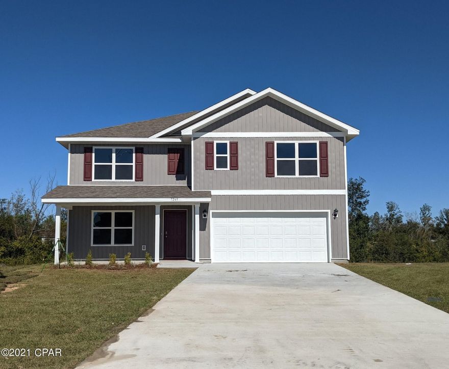 Welcome to the newest phase in Olde Town Village! The Hayden is a 5 bedroom, 3 bath, 2 car garage floorplan.  As you enter through the foyer, you will find a large open living space joined by a gorgeous dining and kitchen area with Whirlpool stainless steel appliances. Bedroom 1 is located on the second floor of the home and features a bath with a garden tub, separate shower, dual vanity sinks and large walk in closet. Standard features of this home also include; vinyl flooring throughout, carpet on the stairs, hallways, bedrooms, laminate countertops, and traditional 8' ceilings. This home also includes a standard smart home package with Echo Dot device, kwikset keyless entry, Qolsys touch panel and Skybell Doorbell. Pictures, photographs, floor plans, elevations, features, colors and sizes are approximate for illustration purposes only and will
vary from the homes as built. Home and community information including pricing, included features, terms, availability and
amenities are subject to change and prior sale at any time without notice or obligation. For Move-In/Completion Estimates:
Ready dates are estimates only. Timing of completion of construction and buyer move-in are subject to contingencies
contained in home purchase agreement and governing jurisdictions issuance of a certificate of occupancy and may change due to forces majeures and other delays or disruptions outside the reasonable control of the Builder.