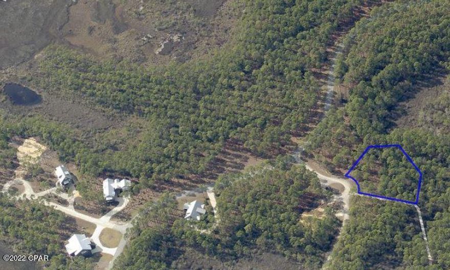 Most affordable Lot in RiverCamps! 3/4 acre on a quiet cul-de-sac. No build-out time. Immediate access to the incredible community amenities. Owners enjoy dry-boat storage, community boat ramp, day-use boat slips, zero-entry pool, fitness center, 7 miles of trails, a campground with an adult and kids tent on the creek, and unlimited use of kayaks, canoes, paddleboards and bicycles. RiverCamps is conveniently located in Panama City Beach. Close to the airport, Pier Park and the famous white sandy beaches yet far from the traffic and crowds. RiverCamps is a gated community with 1500 acres and only 450 homesites. 1000 acres are committed to conservation.