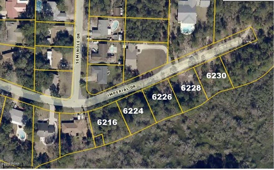Calling all builders and custom home buyers! A total of 5 building lots near Tyndall Air Force Base. We have home lot packages available to choose from starting in the low 200's. Bring your own floor plan and builder or we can find you one.