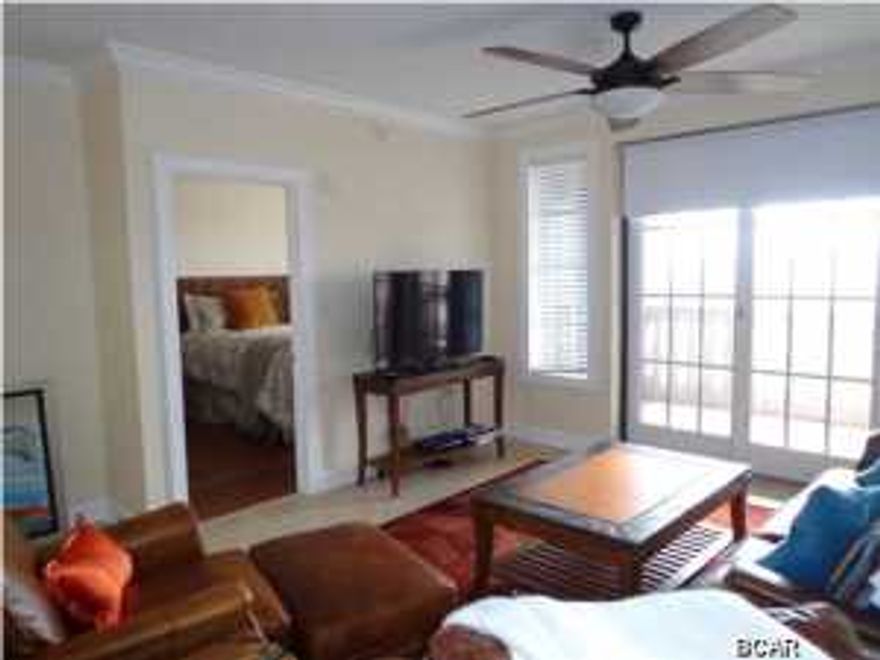 Penthouse Unit with forever Gulf Views! This unit is amazing and is like new. Walk in the door and you are immediately great with breath taking Gulf Views. The unit has new hardwood floors, stainless steel appliances, new A/C unit, and freshly painted! This is a top floor corner unit overlooking Peddlers Pavilion with views of the Gulf. Penthouse units don't come along often, much less at a price like this