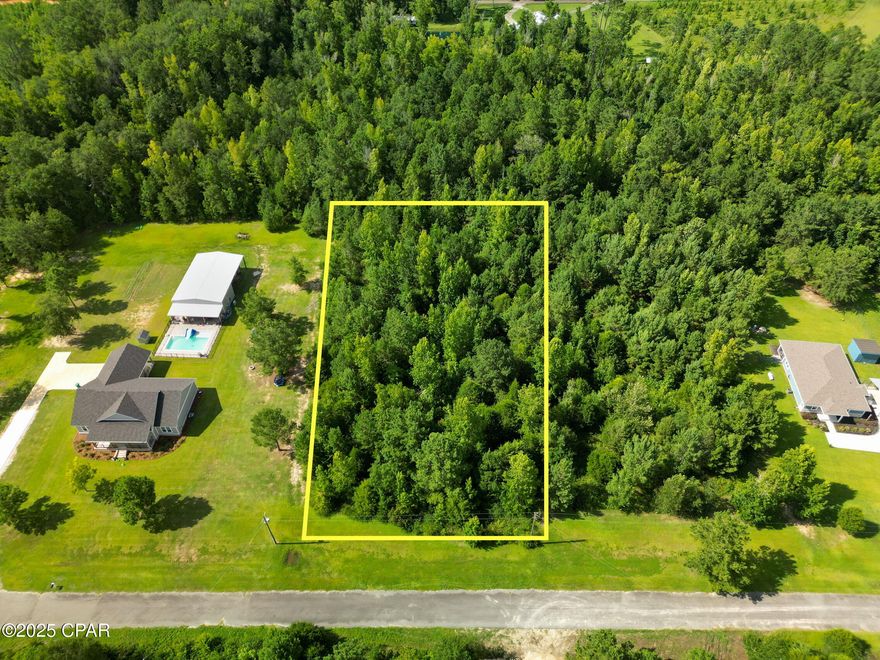 This lot offers the perfect mix of quiet country living with the convenience of being just minutes from town. Featuring paved road frontage and restricted to site-built homes only, it's ideal for those seeking a peaceful place to build in a well-maintained area.  An additional non-adjoining lot in the same neighborhood is also available for purchase.  

Located in a growing part of Chipley with new construction nearby and pools allowed, this property is a rare find with limited availability in this location.