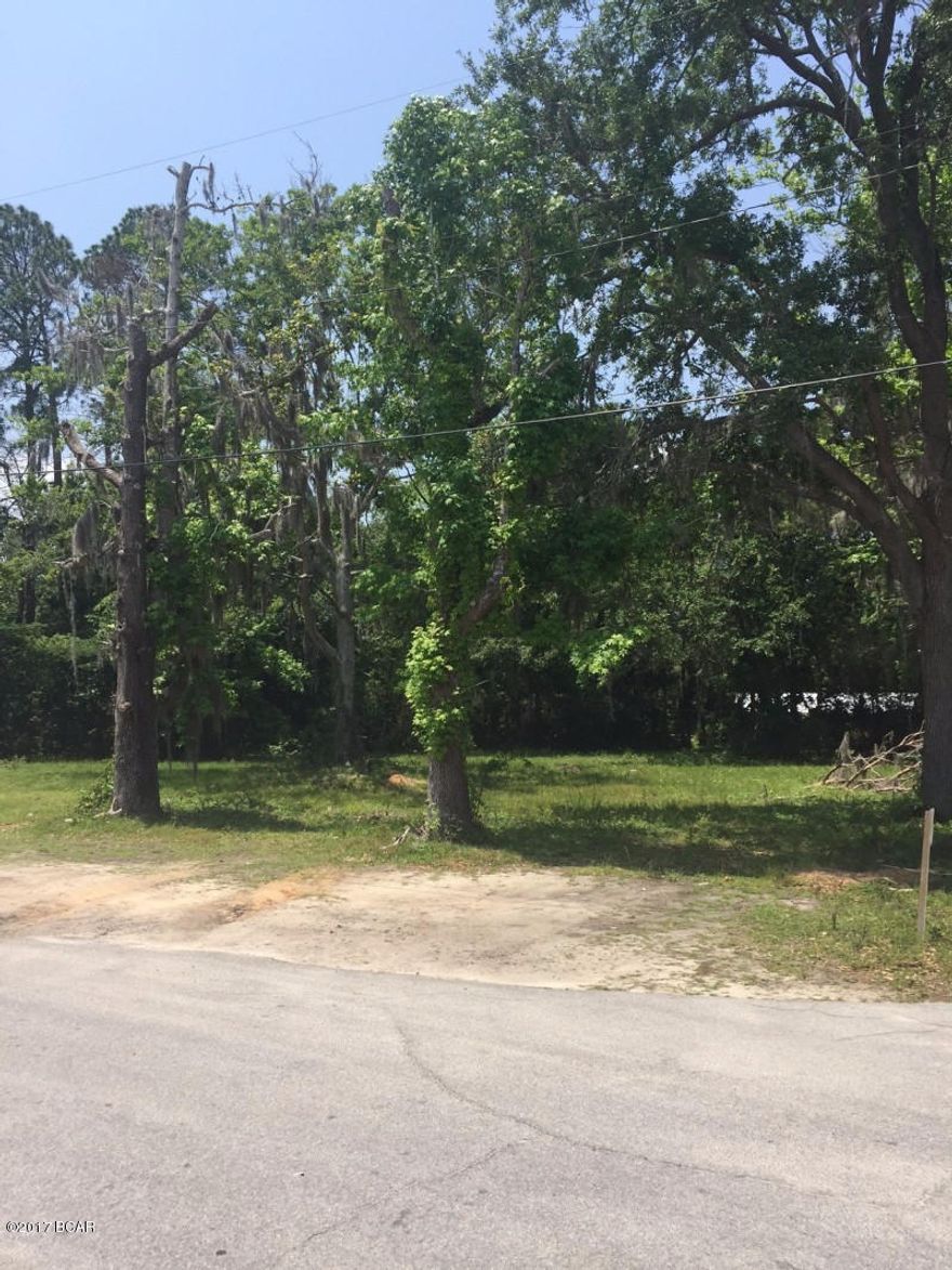 Square 150' x 150' corner lot at 10th Street and Georgia Avenue directly across from Lynn Haven Elementary School. Mature trees and level ground make this an ideal building location for 1, 2 or 3 residential homes.