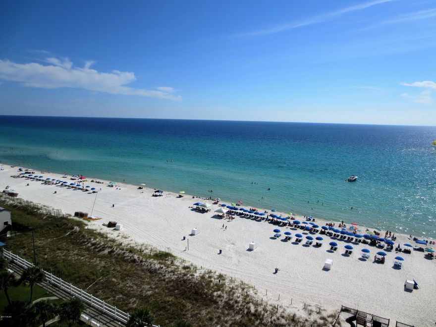 This is a great opportunity to own a 2 bedroom unit at The Summit. This beautiful unit on the 11th floor is an great rental and features some of the best views on the beach.This unit is on the East end of the complex. This unit has a wrap balcony that gives you great views of the Gulf and Bay.
