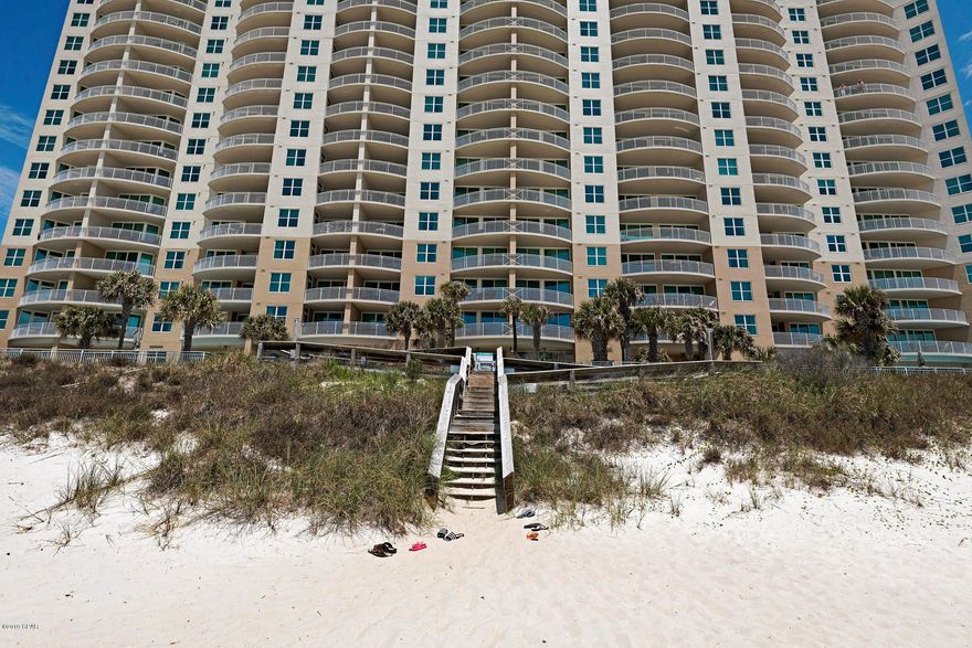 RECENTLY RENOVATED. SELLER SAYS BRING ME A CONTRACT! Rising 22 stories above the sugar white sands of Panama City Beach, Aqua commands the most spectacular location on Florida's famed Emerald Coast. It was the developer's intent to design Aqua to standards that all Panama City Beach resorts would be measured. Iconic architecture, an array of resort amenities, and a true connection to the water blend beautiful design and creative living. All in the perfect location along the perfect beach. AQUA 2004 has been renovated and is rental ready for the right investor. This condo has all the upgrades and this spacious beachfront home is suitable for year round living. Pier Park East will become a reality in the next year and is directly across the street. Favorable financing AQUA units available