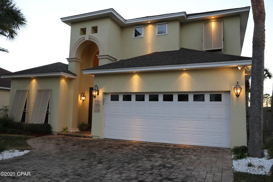 CURRENTLY UNDER CONTRACT, SELLER ACCEPTING BACKUP OFFERS Large West End Home in a gated community.   This well cared for home sits on a spring fed lake with its own dock and lots privacy out back.  The home has a 20 foot grand foyer with 8 foot entrance doors.  The first floor boast 10 foot ceilings, 8 foot doors, extensive crown molding, and excellent lake views.  The chefs kitchen is large and open.  Great for entertaining with an open floor plan. The 2nd level has a huge room with built in desk and cabinets, can be a bedroom or a large TV room and office. 2nd level also has a large balcony with great views.  There is plenty of closet space and a large garage with storage overhead. If you are looking for a lake front home, south of hwy 98,  close to the beach and 30A, but half the price then put this one on your short list to show.