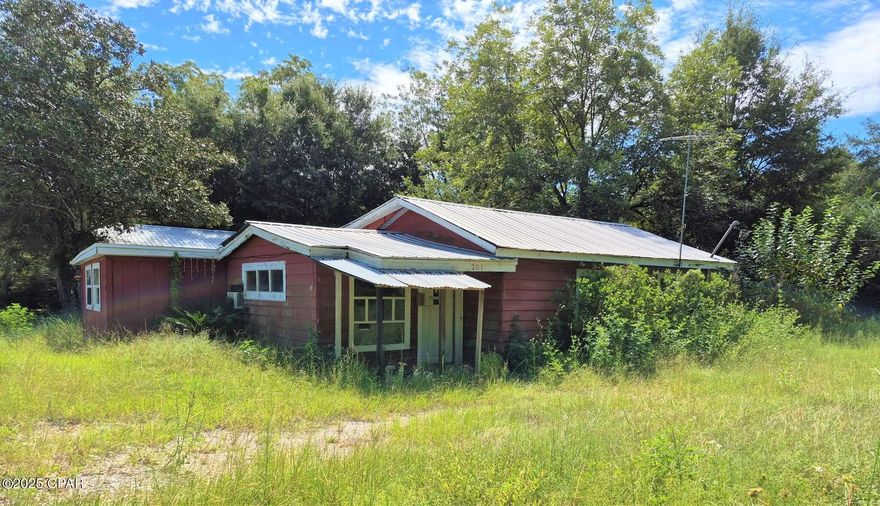 Investment Opportunity -  With some work, you can turn this house into a money-making rental or make it into your own residence.  Four bedroom, one bath home located on a paved corner lot in DeFuniak Springs, Florida.  Located on a large corner lot with magnolia trees and a pecan tree. Less than 10 minutes from I-10 and one hour to South Walton Beaches.  No owner financing or rent options - will need to be a cash buyer.  Price reflects repairs needed.  The RV will stay with the property and title can be signed over at closing. The green shed will stay with the property.  All measurements to be verified by Buyer.