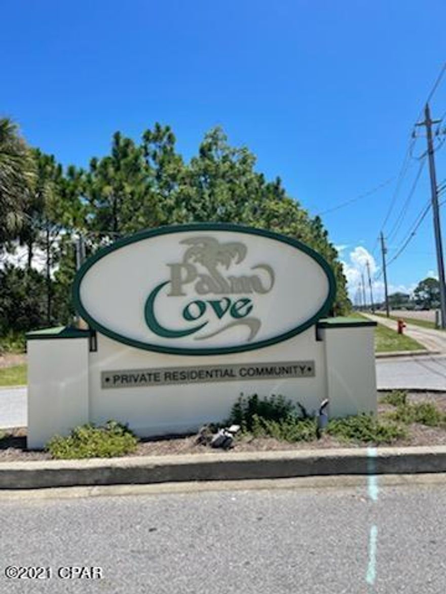 This beautiful home is located in the very popular Palm Cove subdivision. It is only a few blocks to the sugar white sands of the Gulf of Mexico. Palm Cove is centrally located to shopping and restaurants. Palm Cove has two pools, nightly security, and a playground. This home is one of the few that has a garage. It could be used as a permanent residence or as a vacation rental. It is on a dead end street so there is very little traffic in front of the home.