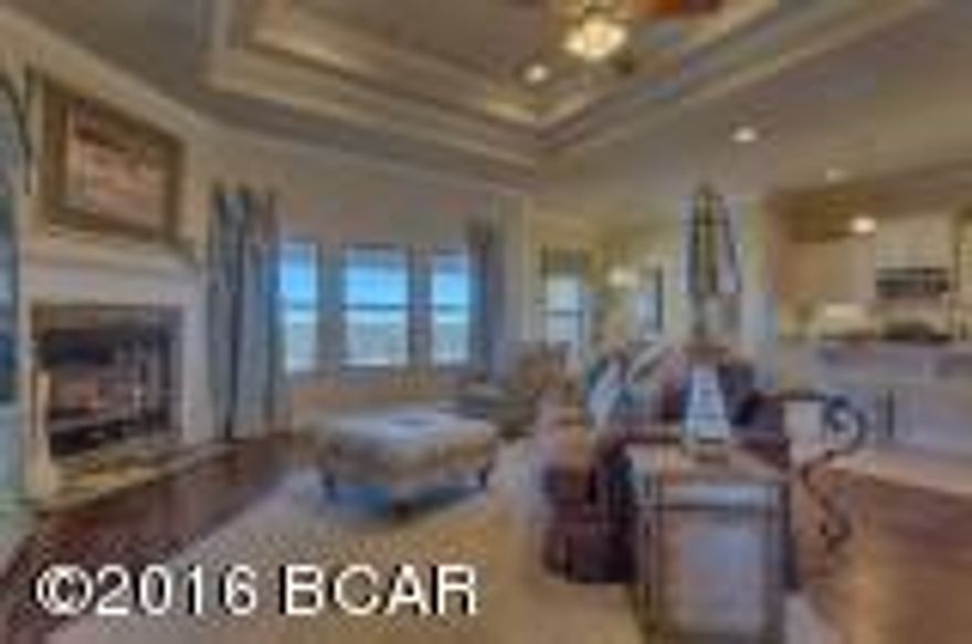 Come live in one of the most prestigious communities being built on North Bay....FANNING BAYOU!! While offering the most breathtaking sunsets, and easy access to the Bayou, there will be numerous amenities offered in 2015! There are no other communities offering the life style that will be offered in Fanning Bayou! While living in this fabulous location and being close to the beaches, international airport, all of your local shops, etc....you can live in one of our newest floor plans, the Emma!!! Upon entering the foyer you will realize that this home is like no other. The wide foyer with double arches setting off the dining room is every elegant. This home was designed with entertaining in mind. You will love preparing family meals in the gourmet kitchen with stainless steel appliances, 3 cm granite, designer cabinets, and a huge island. The master suite is huge with everything you are looking for: garden tub, separate tiled shower, linen closet, and walk in closet, water closet, trey ceiling and an entry way onto the back porch. On both sides of the house you will find double bedrooms and adjoining baths for the four secondary bedrooms. We have added 5 inch hardwood to the study, foyer, and dining room. The foyer, dining room and master have crown and the tile in all the wet areas is 20 inches. All homes in Fanning Bayou will include an irrigation system, hurricane fabric shields and a 10 year Bonded Builder Warranty.

Pictures, photographs, floor plans, elevations, features, colors and sizes are approximate for illustration purposes only and will vary from the homes as built. Home and community information including pricing, included features, terms, availability and amenities are subject to change and prior sale at any time without notice or obligation.