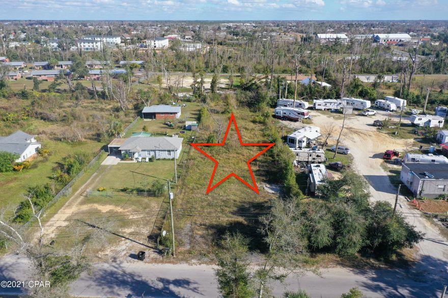 PRIME INVESTMENT OPPORTUNITY! Spacious parcel zoned for multi-family residences with plenty of room for parking and additional structures from what was there previously. The original structure, a Triplex building, was demolished by Hurricane Michael. The lot measures 68x330 providing over one half acre to construct revenue-generating housing. Conveniently located near shops, schools, dining and Tyndall Air Force Base.