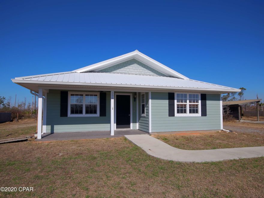 CURRENTLY UNDER CONTRACT, SELLER ACCEPTING BACKUP OFFERS Cute Florida Cottage in a quiet subdivision on a half acre lot, plenty of space to add a pool if desired. The master suite has a walking closet, m/b has garden tub / shower combo. This home has 2 Br with another room for office or could be used as another bedroom. The home has extra strapping, foam insulation in the attic as well as the interior walls. 15 seer heat pump, a very efficient home. Features, vaulted ceilings, solid wood interior doors. Just a short ride on your bike, golf cart or a leisurely walk to the beach.