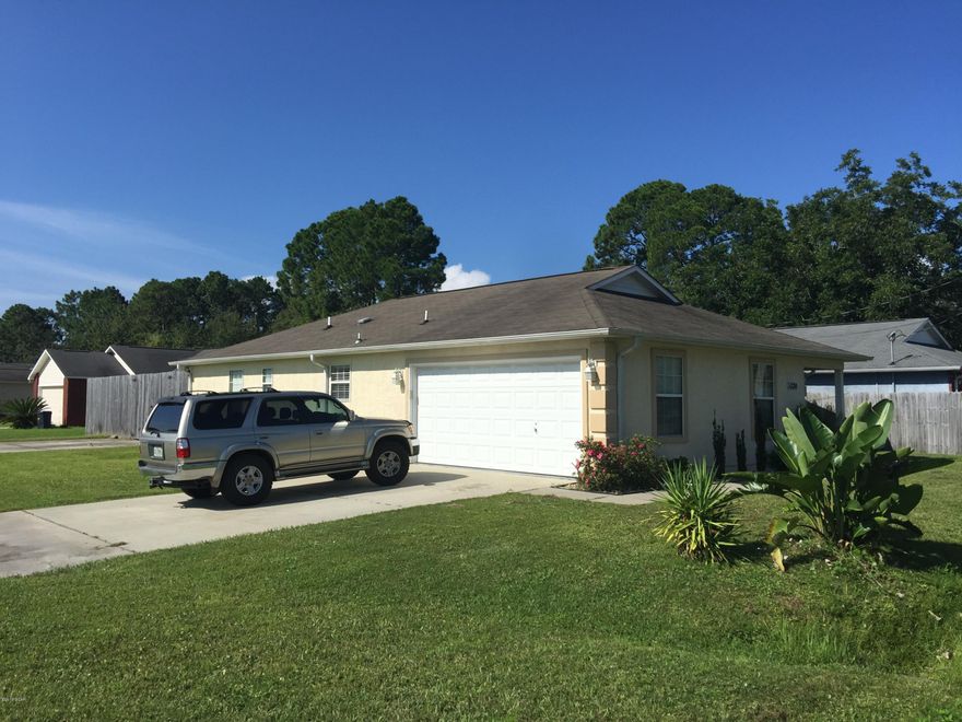 Take a look at this spacious, home located in the heart of the Callaway area !!! The family will enjoy the large, bright, living room. The kitchen, dining area and the living room are all open. It sure makes keeping an eye on the kids and entertaining a lot easier. This 3 bedroom 2 bath home features

tile flooring in the living, dining and kitchen and  laminate in the bedrooms. The 2 car garage has a brand new door. All of this sits on a corner lot.