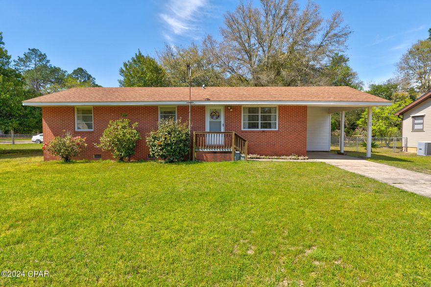 CURRENTLY UNDER CONTRACT, SELLER WILL CONSIDER BACKUP OFFERS-Investor Opportunity!  Nestled just a short drive from the convenience of Interstate 10, 77 Aero Dr presents an exciting opportunity to own a piece of tranquility just outside the bustling heart of Defuniak Springs, FL.This all-brick residence exudes character and offers a cozy retreat for those seeking comfort and charm. Featuring a fenced backyard, this home provides a secure space for outdoor activities with friends or a play area for children and pets. With 3 bedrooms and 2 bath, it's the ideal size for a small family.
With a little tender loving care, this super cute home has the opportunity to shine once again.  Strong bones provide a solid foundation with the potential to transform this property into your dream home. 77 Aero Dr offers the perfect canvas to bring your dreams to life. Don't miss out on the chance to make this house your home. Schedule a showing today and unlock the potential of this charming property.