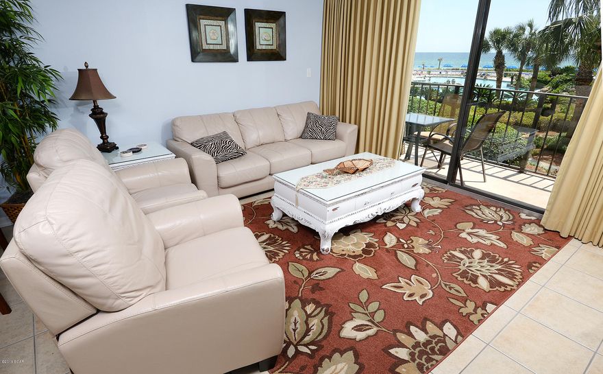 This 2BR/2BA, gulf front condo at Edgewater is in fantastic condition.   Pending rentals can also convey.  Call today to make an appointment to view.