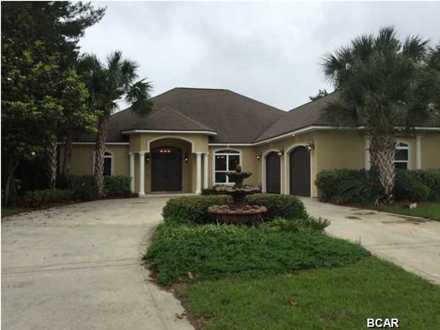 Fabulous Custom Home located in Legends side of Bay Point. Open floor plan with all the upgrades you expect! Hardwood floors, trayed ceilings, custom cabinets, upstairs media/bonus room, screened porch that opens to family room, HUGE master closet, a master bath that you will love and much more! QUALITY!QUALITY!QUALITY! All sizes and measurements are approx. and should be verified by buyer.