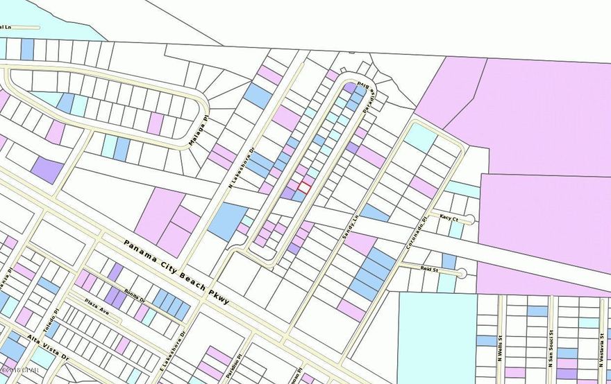 Paradise Grove is a gated community with lush landscaping, street lights, resort style pool and much more.  Great building lot for your beach home.