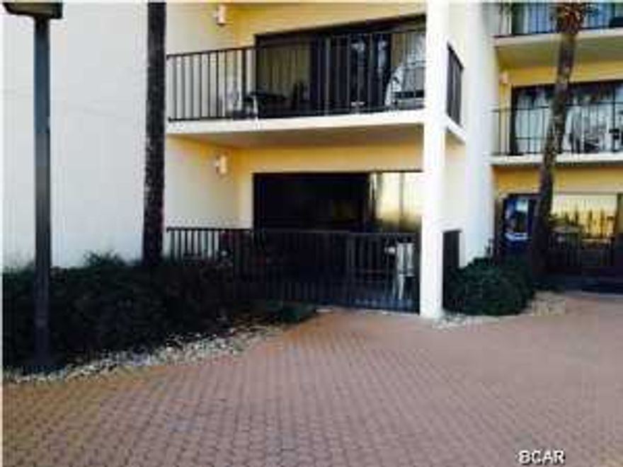 REDUCED!! Looking for an awesome rental property? Walk out the back door and you are right on the pool deck! This 2 bedroom unit also features bunks in the hall for a sleep capacity of 8. HOA rep says this unit rents for $1700/week during spring break! Furnishings that are present are included in sale. Gulf Front complex is located between La Vela and Pineapple Willies, also near convention facilities at Boardwalk for year round rental demand. Don't miss your chance to get a GREAT DEAL on this condo!