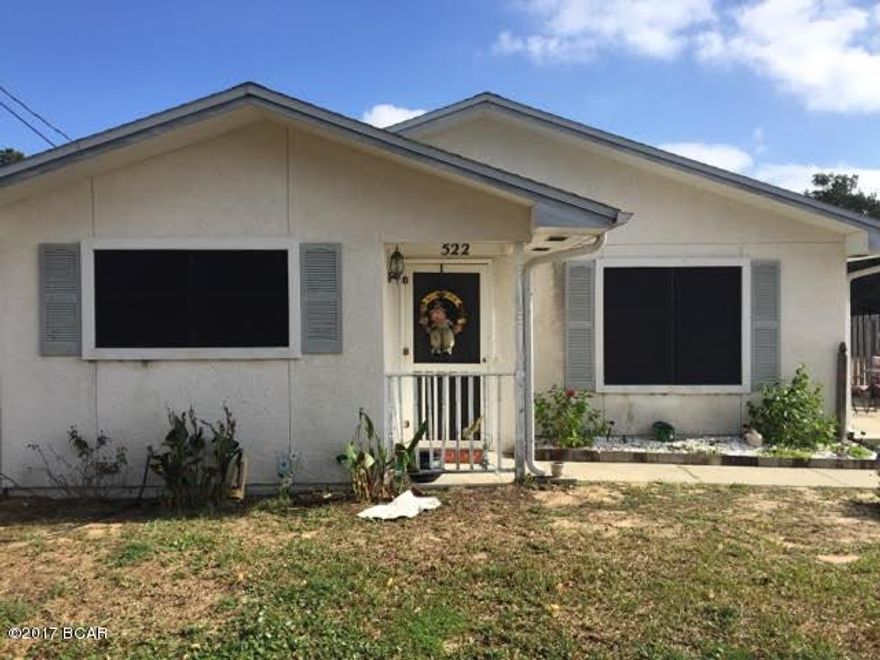 This is a good location for that little house close to the beach. It is a 3/2, pretty basic, and used for rental income.  The houses are being sold as-is, and it is tenant occupied on a month to month basis. Please give 24 hour notice or more please. All measurements are approximate,please measure if important.