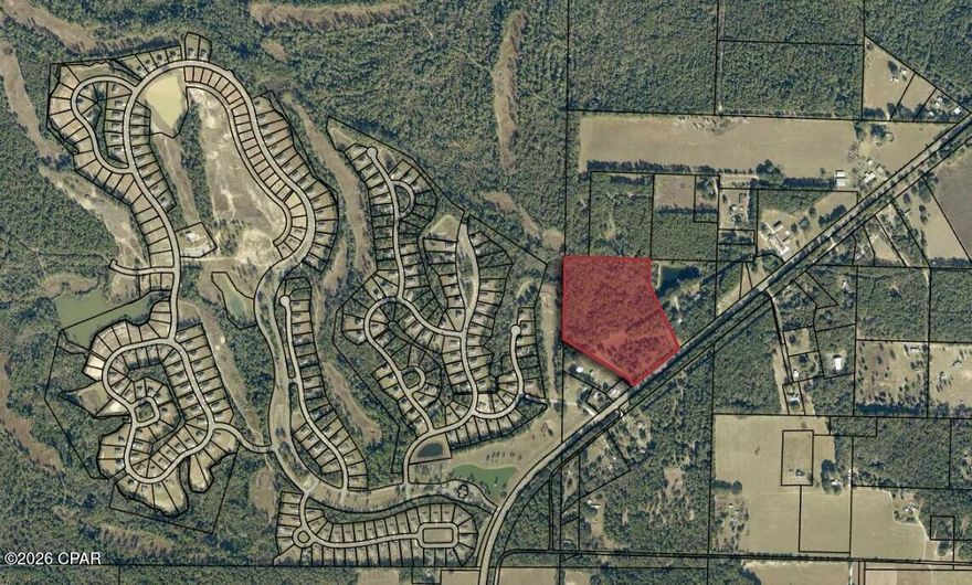 Positioned along Highway 85 corridor in Laurel Hill, this+/-18.12-acre mixed-use development site offers +/-11.95 acres of usable uplands with approximately 500 feet of direct highway frontage, providing exceptional access, exposure, and long-term value.

The property is entitled for mixed-use development, allowing flexibility for a wide range of commercial and residential concepts including neighborhood retail, service-oriented uses, multifamily, professional office, or complementary community amenities. Its strategic location adjacent to the Heritage Plantation master-planned community, featuring over 700 single-family residential lots, delivers an immediate and growing built-in customer base, supporting strong demand for nearby services, retail, and employment uses.

Highway 85 functions as a primary commuter corridor connecting Laurel Hill and surrounding bedroom communities to Crestview, Eglin Air Force Base, and regional employment centers, while also serving as a key tourism route linking North Florida travelers to the Emerald Coast. This consistent blend of workforce, commuter, and recreational traffic enhances daily visibility and traffic exposure. Combined with direct adjacency to a large residential community, the site is well positioned to evolve into a neighborhood service and retail cluster, capturing recurring local demand while benefiting from pass-through traffic.

With entitlement in place, strong residential adjacency, and prominent highway exposure, this property represents a compelling opportunity for developers and investors seeking scalable growth in an expanding Northwest Florida market.
