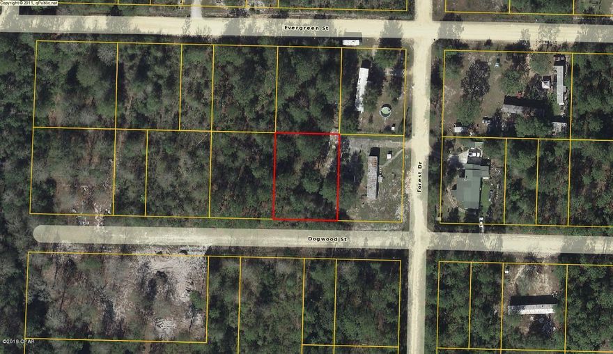 LOWEST PRICED LOT IN THE AREA. This is a great buildable lot in an up and coming area.Clear just a few trees and your ready to go. Or if you don't want to wait just pull in your mobile home. Power is close by. This lot is priced to sell. It would make for a great wedding/birthday present. Just 19 miles to the indoor mall in Panama City and all the local restaurants. Zone x so no need for flood insurance. Measurements are approximate if important please measure.