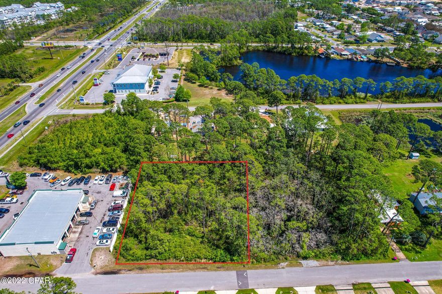 Reward yourself with this affordable double lot located within walking distance to the beautiful white sandy beaches. With well over half an acre and over approx. 145ft on the road. This property provides the perfect opportunity to build a dream home or two homes. The property has already been split and has two separate parcel numbers. Other nearby attractions such as Pier Park, Holiday Golf, Popular dining and schools are all close by. You can purchase this property as a whole or separately. For additional information give us a call.