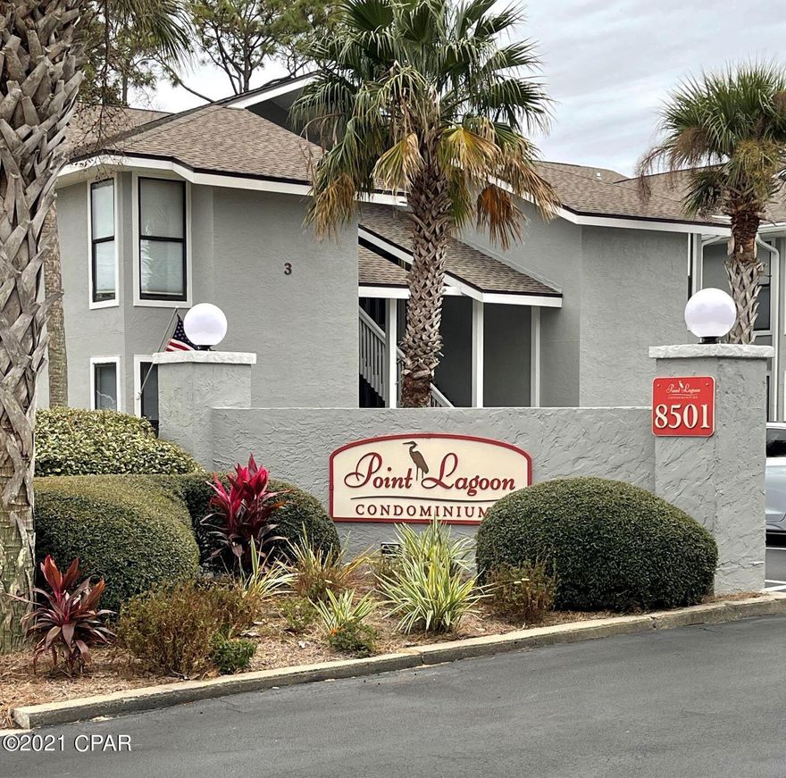 CURRENTLY UNDER CONTRACT, SELLER ACCEPTING BACK UP OFFERS.



LOCATION, LOCATION, LOCATION. This sits on the bottom floor with a back deck where you walk directly out to the Lagoon. The view from the Kitchen and family room gives you a front row seat to the peaceful water, dolphins, birds and boats passing by. THIS CONDO COMES WITH A BOAT SLIP AND LIFT that is only a couple of years old that is only a short walk out your back deck.. This is a non rental so it is in great shape. It has two nice bedrooms and two full baths.Point Lagoon has a community pool and also a place to park your boat trailer. Your assigned parking spot is directly out from the front door.

DONT WAIT AND MISS OUT ON THIS BEAUTIFUL LAGOON FRONT CONDO. THEY DO NOT COME AVAILABLE OFTEN AND IT WILL NOT LAST LONG