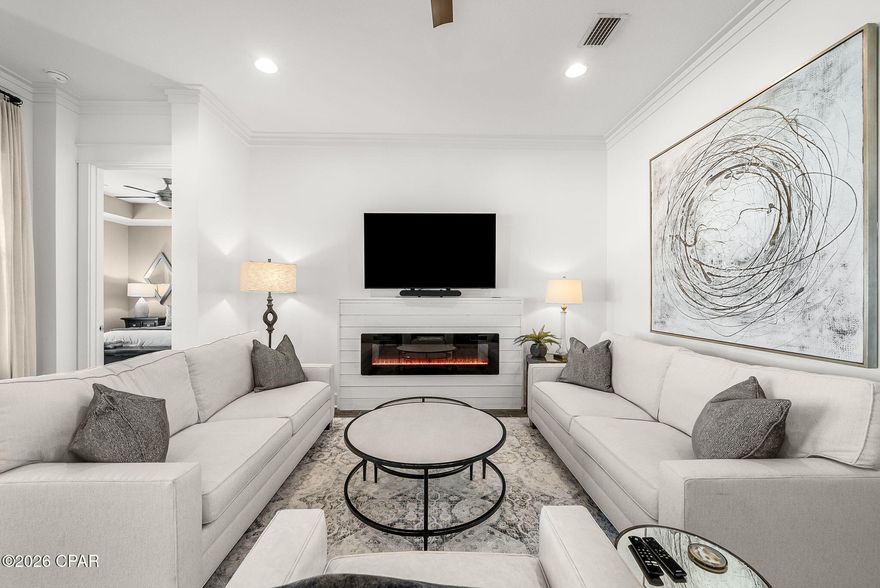 Welcome to the lifestyle people move to the west end of Panama City Beach for.

Located in a desirable west-end neighborhood known for its relaxed coastal feel and lower density, 200 Blue Sage Road offers the perfect balance of beach proximity, privacy, and everyday convenience. This side of PCB is especially sought after for its quieter streets, easy access to dining and shopping, and quick routes to both 30A and Pier Park—making it ideal for full-time living, second-home ownership, or investment.

Situated on a corner lot, this home benefits from added space, enhanced curb appeal, and increased privacy—features buyers consistently value. The home has been tastefully updated and showcases high-end coastal décor that feels both elevated and inviting. Every detail has been curated to reflect modern beach living with timeless style.

Inside, the light-filled interiors create an effortless flow, while the **gorgeous coastal furnishings—negotiable with the sale—**offer a true turnkey opportunity. Whether you're looking for a move-in-ready primary residence or a polished beach retreat, this home delivers.

And best of all—you're just minutes from the sugar-white sands and emerald waters that make Panama City Beach so iconic. Morning beach walks, sunset evenings, and spontaneous coastal days are all part of everyday life here.

✔ Sought-after west end location
✔ Corner lot with added privacy and space with fenced in backyard
✔ Updated home with high-end coastal décor
✔ Furniture negotiable for turnkey convenience
✔ Close proximity to the beach, Pier Park & 30A

This is more than a home—it's an invitation to live the coastal lifestyle you've been dreaming of.

📍 Schedule your private showing and experience why the west end of PCB continues to be one of the most desirable places to call home.