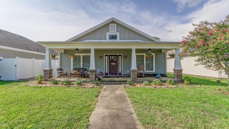 Don't miss the opportunity to own this beautiful 3bd/2.5 bth  + office, Craftsman style home, nestled in the desirable Riverside Park. This ''pocket neighborhood'' is set in traditional southern charm, where expanded front porches invite you to take a seat and stay awhile. This well-maintained home offers private courtyard entrance, complete with paver finish. Master bedroom showcases trey ceiling with large en-suite, featuring two separate walk-in closets, large double vanity, and relaxing garden tub. Adjacent room offers additional space for an added home office. The two additional bedrooms are spacious, with Jack-n-Jill bathroom access and an additional half bath in the hall for guests. Attention to detail continues throughout with crown molding, built in display shelves in the dining room that highlight the craftsman columns.The kitchen offers an abundance of counter space, cabinetry and updated stainless steel appliances. Additional features include: new roof/new HVAC system/newly repaired vinyl siding. Just minutes away from top-rated schools, shops, and restaurants. Riverside Park amenities include: community pool, playground, community center, basketball court, fitness/game room and so much more! Schedule today to preview this charming home! All sizes/info/measurements are approximate; please verify if important!!