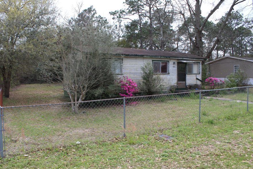 Hiland Park, fenced in lot, 80x150, value is in the land. New home site or possibly a commercial building with zoning change. Come visit today, thanks!