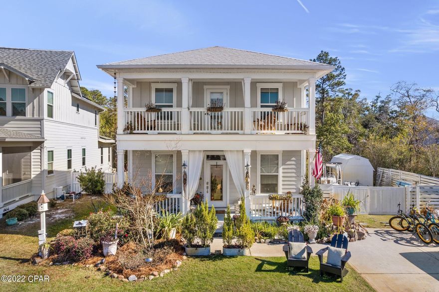 UNDER CONTRACT, SELLER IS CURRENTLY ACCEPTING BACK UP OFFERS. Welcome to the highly desirable Audubon Point, a welcoming community situated in the heart of Point Washington State Park. Just minutes from Hwy 30A and the white sandy beaches, you'll have convenient access to everything South Walton has to offer! Situated on a cul-de-sac, this property sits on one of the largest lots in the community and offers an abundance of outdoor space for the family to enjoy! Inside the home you will find granite countertops, stainless steel appliances, and ceramic wood tile. The Lot features include a private well, irrigation system, gutters, and a custom fenced in backyard. The open floor plan is inviting and perfect for hosting friends and family. If you're in love with South Walton and are looking