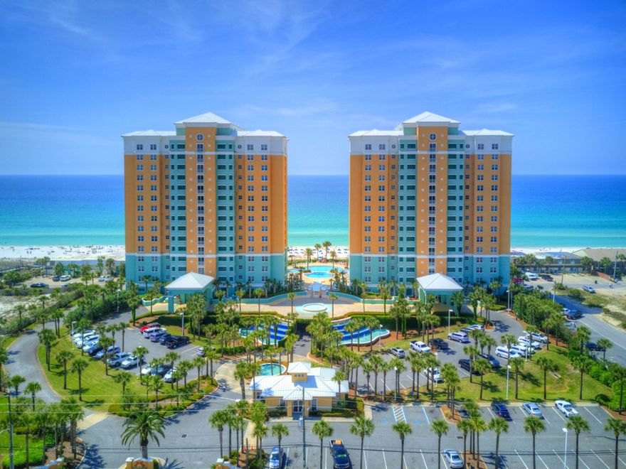 UNIT HAS BEEN TOTALLY RENOVATED! NEW PAINT< NEW FLOORING< NEW FURNITURE, NEW HOT WATER HEATER and 2 NEW AC UNITS INSIDE AND OUT!. Only 3 units on each floor! This spacious waterfront  unit is all anyone could possibly ask for. 3 full bedrooms and 3 baths with a bonus room that can be used as a bunk room, office, etc .Living area has huge 55 inch HDTV and sofa that opens into a queen sleeper! Master bedroom on the gulf side has King bed with plenty of space in the walk in closets. Enjoy the beautiful beaches and the sunsets from your large covered patio, complete with gas grill for outdoor living. Open floor plan with granite countertops and new backsplash. . RENTALS ALREADY ON THE BOOKS! Rentals on this unit for 2019 are at gross 91,317.60