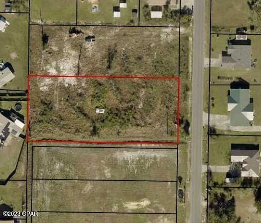 'CURRENTLY UNDER CONTRACT, SELLER WILL CONSIDER BACKUP OFFERS' Might be able to get three lots.....BUILDING OPPORTUNITY Only three blocks off Tyndall Parkway, Great Location!!!  Close to restaurants and shopping and not far away from the beach.  Two lots together is a total of 1.66 acres, per county records.