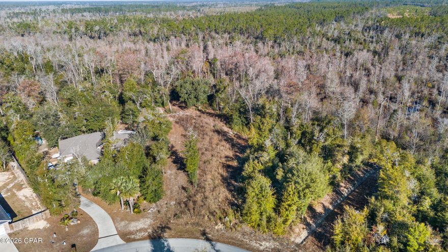 Premium Waterfront Residential Lot in Cedar Creek Chase — Build Your Dream Home!

Welcome to 3517 High Cliff Road, a rare and remarkable 1+ acre waterfront parcel nestled in the desirable Cedar Creek Chase neighborhood. With approximately 147 feet of creek frontage, this property offers peaceful water views, a natural buffer, and the added benefit of no future neighbors behind you, ensuring long-term privacy and serenity.

The creek not only enhances the scenic setting, but also serves as a permanent natural boundary — preserving unobstructed views and protecting the tranquil backdrop of your future home. Surrounded by mature trees and natural landscape, this lot provides an ideal balance of privacy, beauty, and build-ready potential.

Enjoy the freedom to design a custom home with ample room for outdoor living spaces, gardens, or a private pool, all while being conveniently located near Panama City, Lynn Haven, schools, shopping, and dining. Paved road access, underground utilities, and the spacious lot size make this property a standout among available home sites in the area.

Property Highlights:
• 1+ acre residential lot in established Cedar Creek Chase
• ~147 feet of creek frontage with scenic water views
• No neighbors behind the property thanks to the creek — permanent natural privacy
• Wooded setting with gentle topography
• Underground utilities available
• Convenient access to major roadways while maintaining a quiet, country feel
• No HOA — greater flexibility to build your vision

Opportunities like this are increasingly rare — a waterfront homesite with privacy, space, and location. Bring your builder and imagine the possibilities this exceptional property has to offer.

All measurements and information are believed to be correct but should be verified by buyer if important. Reach out today to learn more about this remarkable opportunity!