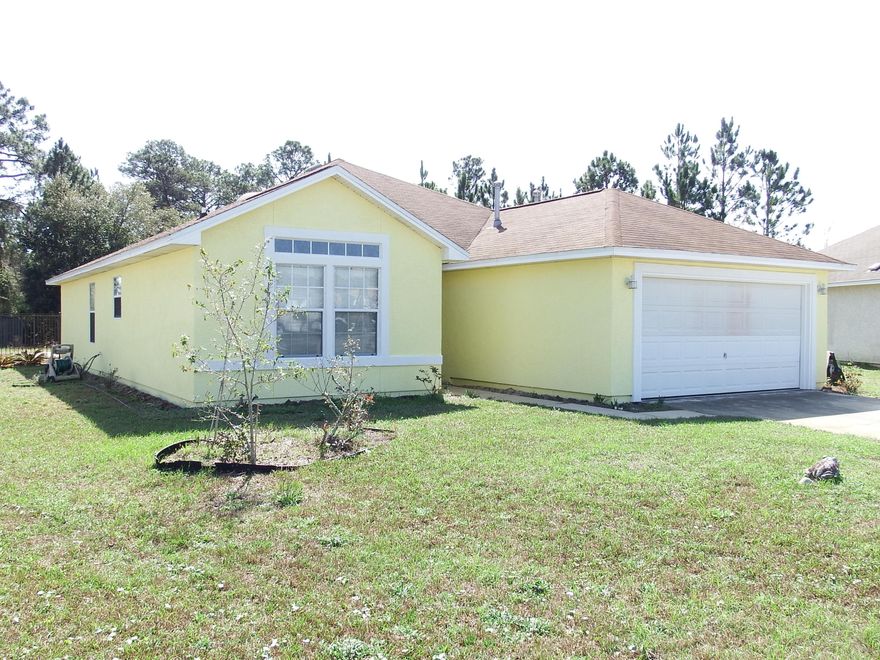 Pool, 4 Bedroom 2 Bath house sits on a cul-de-sac located close to the Navy Base. Split floor plan with cathedral ceilings  in ground pool surrounded by a beautiful fence. The exterior is newly painted with elastomeric type paint.