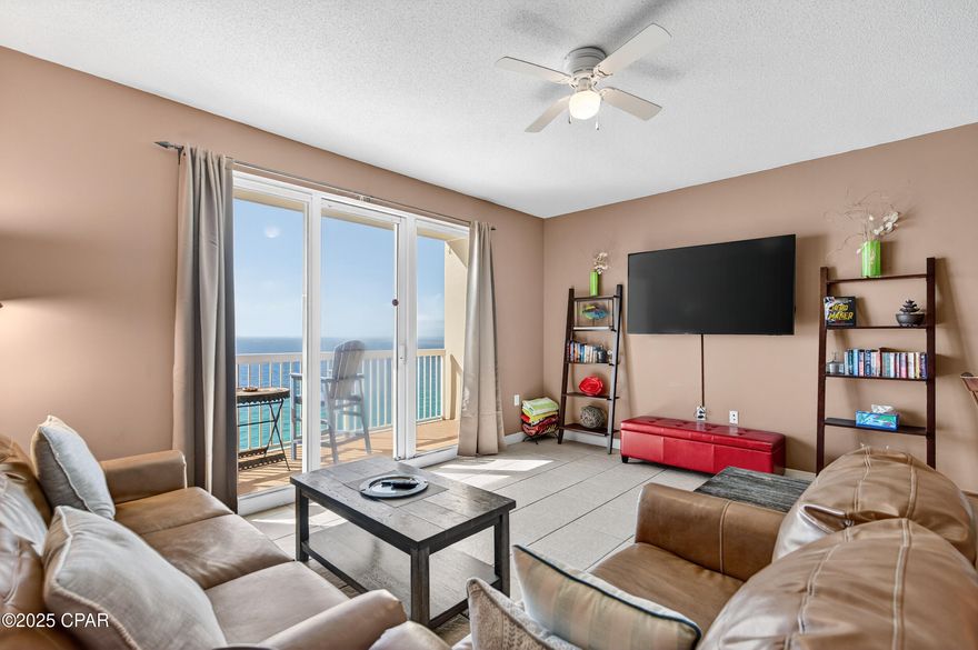 This 1BR + BUNKS/2BA condo at Seychelles in Panama City Beach earned over $41K IN RENTAL INCOME last year, making it a strong short-term rental investment and the perfect vacation getaway. Designed to accommodate up to six guests, it features a king-size master, built-in hallway bunks, and a sofa sleeper in the living area — ideal for families or groups. 

Step through sliding glass doors onto a spacious private balcony with sweeping east and west coast views. Inside, 9-foot ceilings and hard flooring throughout (luxury vinyl plank in the bedroom, tile elsewhere) create a modern, low-maintenance aesthetic. The kitchen is equipped with stainless appliances, while a stacked washer and dryer add convenience for longer stays.

Seychelles offers a rare all-inclusive ownership experience with low HOA fees covering all utilities— electricity, cable, internet, water, and trash — reducing monthly expenses and maximizing rental potential. Resort-style amenities include two pools (one seasonally heated gulf-front), a hot tub, fitness center, game room, high-speed elevators, covered parking, and onsite management.

Enjoy a peaceful east-end setting while staying close to the best of Panama City Beach —Schooners, St. Andrews State Park, marinas, and dining are just minutes away. Take the first step toward owning your beach getaway - call today!