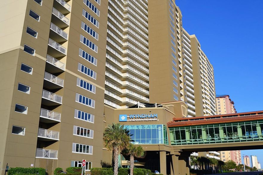 ***FANTASTIC***Completely renovated 1 bedroom gulf front condo with bunks in the hall. This condo was completely renovated last year with new paint, carpets, appliances, furniture, flat screen T.V.'s and electronics, tile balcony and the list goes on and on. Emerald Beach is a premier Resort with unsurpassed amenities which include a gulf front pool and tiki bar, resort style zero entry pool outside the amenities building, fitness facility, Starbucks coffee shop and deli, The Sky Bar and beach valet service. Emerald Beach is located just about 1 mile east of Pier Park which offers entertainment, dining, shopping and much more!. Don't let this once in a lifetime opportunity to own your piece of paradise pass you by!. ALL DIMENSIONS AND SQ. FOOTAGE ARE APPROXIMATED PLEASE VERIFY IF IMPORTANT