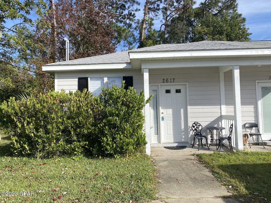 Welcome to 2617 Cypress St, nestled in the heart of Panama City Beach. This cozy home offers the perfect blend of comfort and convenience, featuring 1 bedroom and 1 bathroom within its well-designed 720 square feet of living space. With a thoughtfully laid-out floor plan, this residence provides a welcoming atmosphere for individuals or couples seeking a serene living experience. Enjoy the Florida lifestyle in this delightful property, situated in a desirable location close to the beach, local amenities, and the vibrant energy of Panama City Beach. 2617 Cypress St invites you to experience the beauty of coastal living in this charming and well-maintained home.

Property has door code and tours are self-accessed unless requested otherwise. To schedule a self access tour please contact our office.