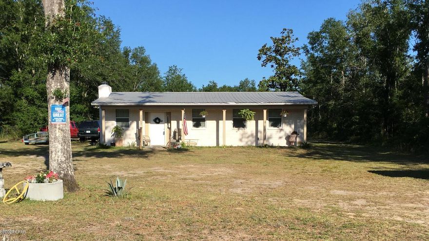 Nice solidly built block home with lots of updates. Home sits on nearly 3/4 acre lot. Updates include granite counters, stainless appliances, remodeled bathroom. Wood burning fireplace. Home was completely updated approximately 3 years ago. Power bill averages approx $110.00 per month according to Seller.  100% financing available!!