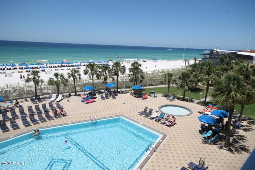 Interior pictures coming soon. Sorry we have been unable to get in the unit to take pictures and describe the unit. Beautiful unit on the perfect floor!! Step into paradise when you enter this unit.  Enjoy the views while drinking your coffee on your balcony overlooking the beautiful Gulf of Mexico. You can't go wrong with this unit!! The Summit offers a gated community, two pools, two hot tubs, tiki bar, game room, fitness center, tennis courts and more! You do not want to miss this opportunity to buy at The Summit!!. All information is believed to be correct but should be verified by the Buyer.