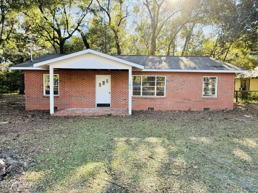 101 Live Oak Ave W, DeFuniak Springs,
FL
Opportunity awaits with this solid brick fixer-upper located on a 0.51-acre lot in DeFuniak Springs location with excellent schools.
This 3-bedroom, 1.5- bath home offers approximately 1,500 sq ft under roof, including 1,320 sq ft of heated living space. The property features a functional floor plan, fresh interior paint, and sturdy brick construction.
Both bathrooms present an easy upgrade opportunity, making this home ideal for renovation or investment. It has a brand new electrical panel that has been approved by county inspectors. With strong bones and generous lot size, this property provides excellent potential for value-add improvements. Come and Checkout this handyman special for yourself. Close to schools, shopping, and local amenities.
Cash Only Sale